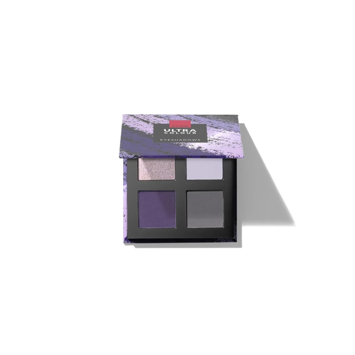 Paleta de farduri de pleoape Ultra Quad Purple, 2.8g, Avon