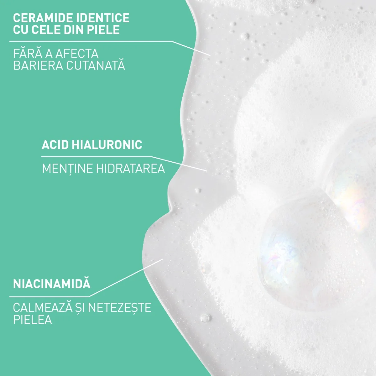 Gel de curatare spumant piele normala-grasa, 473ml, CeraVe