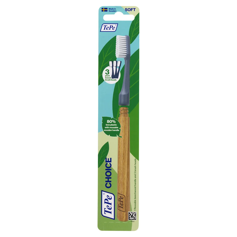 Set maner cu 3 capete periuta de dinti Choice, 1 bucata, TePe