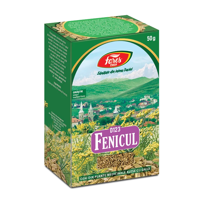 Ceai de fenicul D123, 50g, Fares