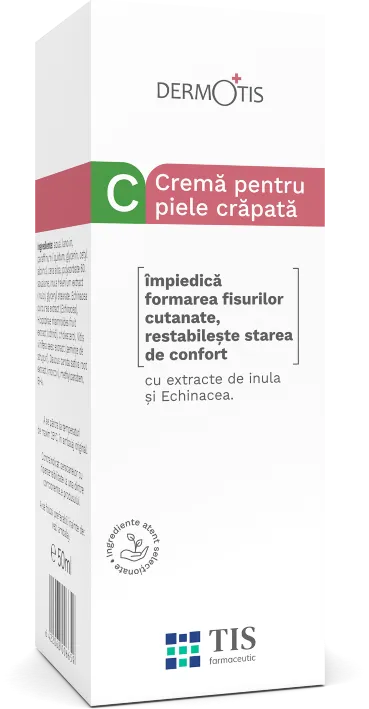 Crema pentru piele crapata DermoTIS, 40ml, Tis Farmaceutic