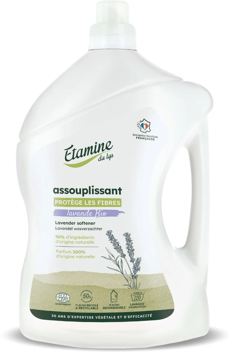 Balsam bio pentru rufe cu parfum de lavanda, 3000ml, Etamine