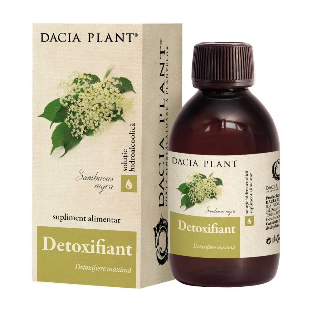 Tincura Detoxifiant, 200ml, Dacia Plant