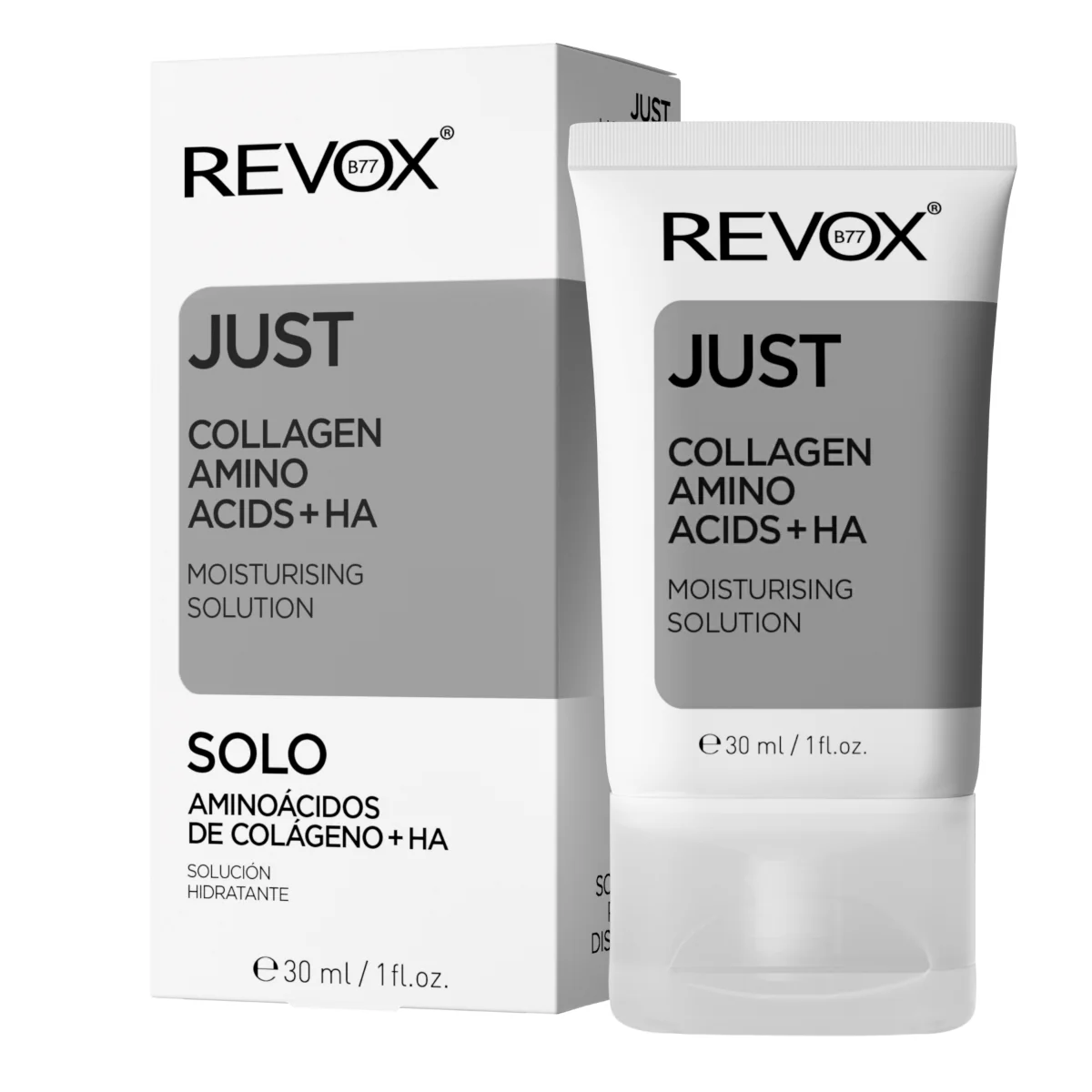 Serum hidratant Just Collagen Amino Acids + HA, 30ml, Revox