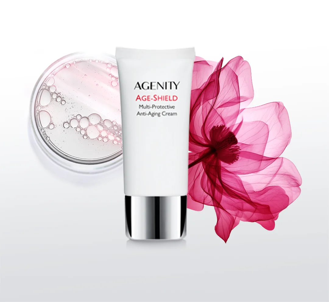 Crema anti-age Age-Shield Multi-Protective SPF50+, 50ml, Agenity
