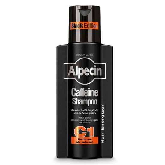 Sampon Caffeine C1 Black Edition, 250ml, Alpecin