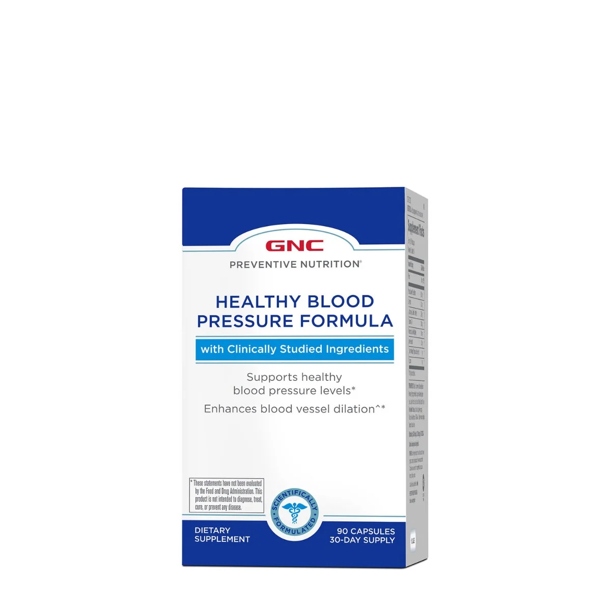 Formula pentru reglarea tensiunii arteriale, 90 capsule, GNC 