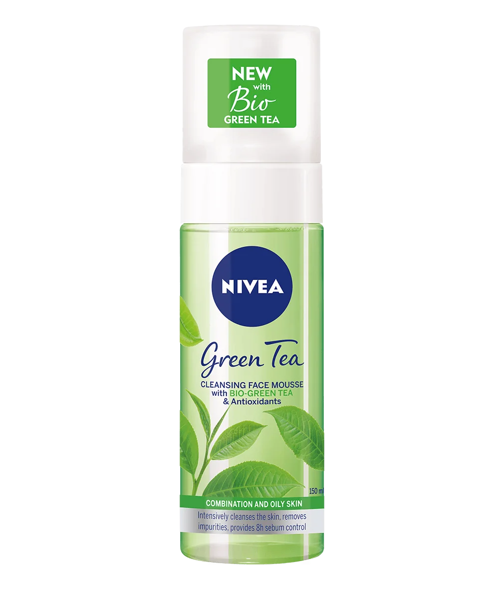 Spuma de curatare cu ceai verde Cleansing, 150ml, Nivea