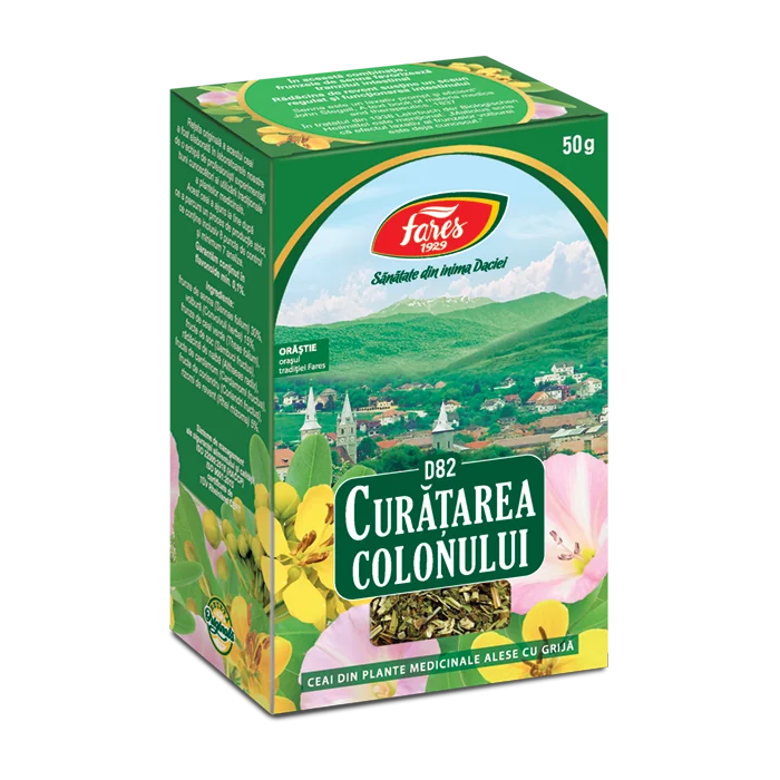 Ceai Curatarea Colonului, 50g, Fares