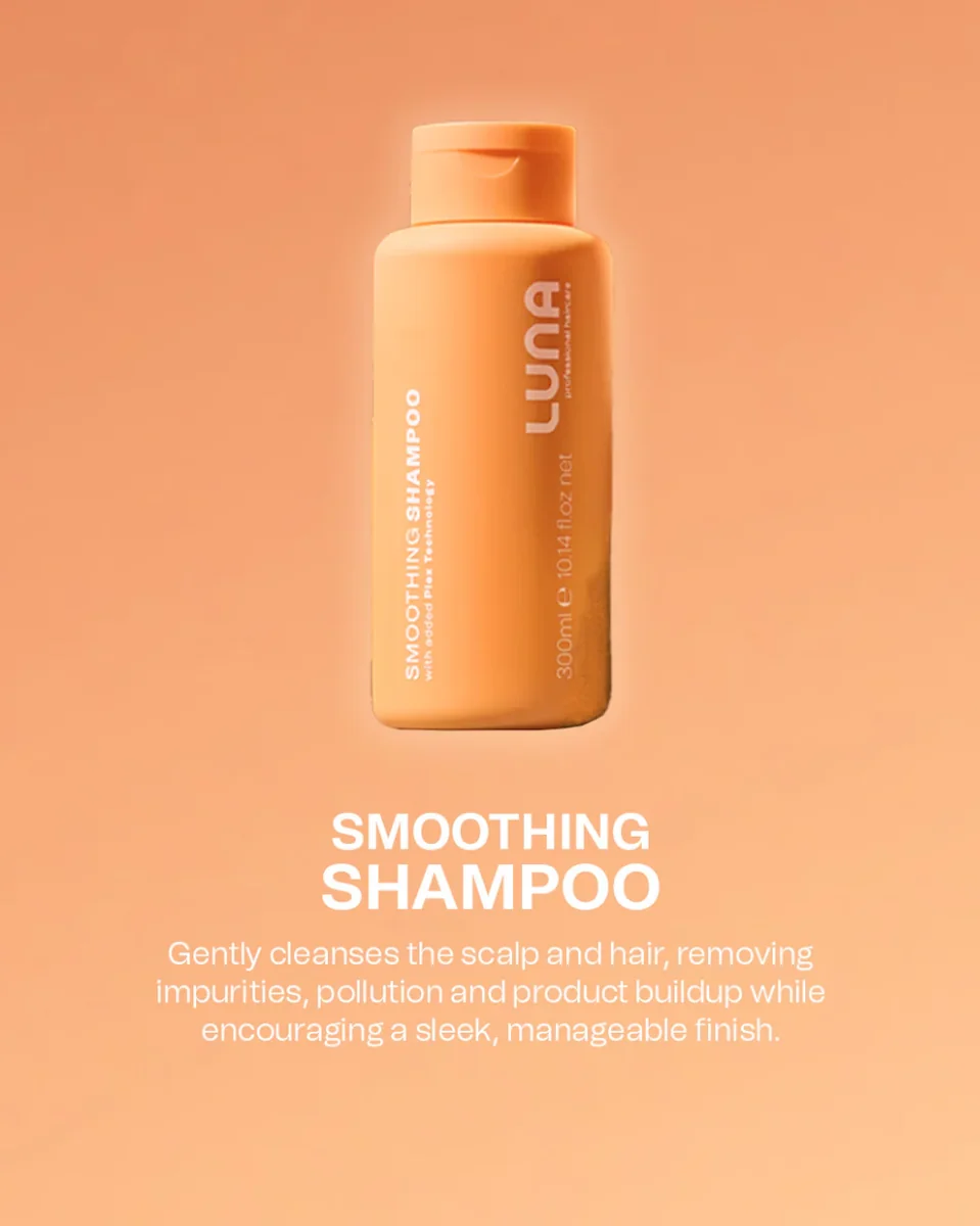 Sampon Smoothing pentru par rebel si dificil de coafat cu Tehnologie Plex, 300ml, Luna