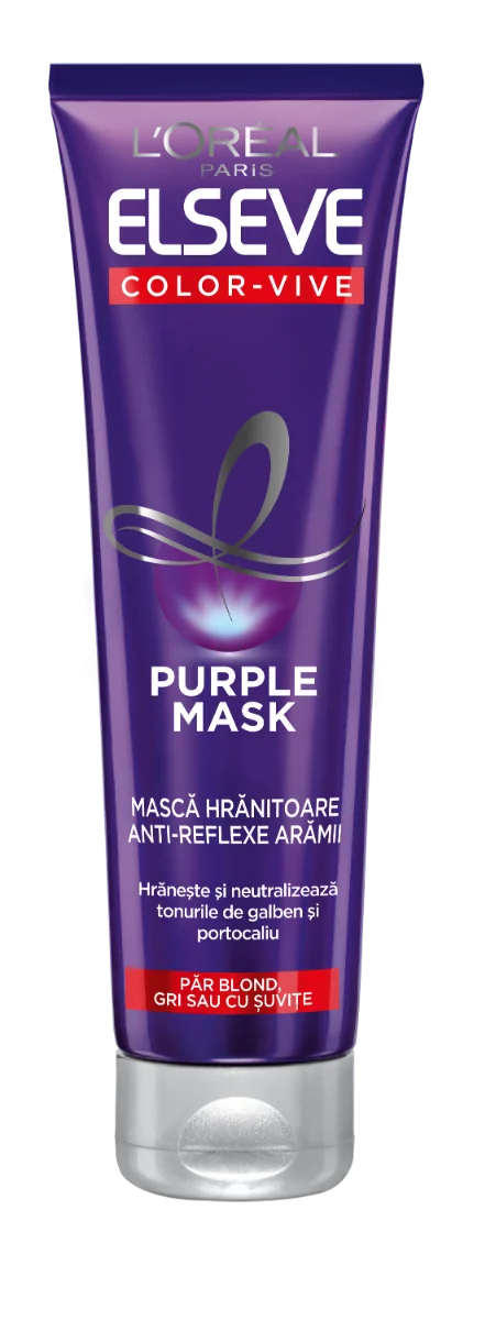 Masca de par Color Vive Purple, 150ml, Elseve