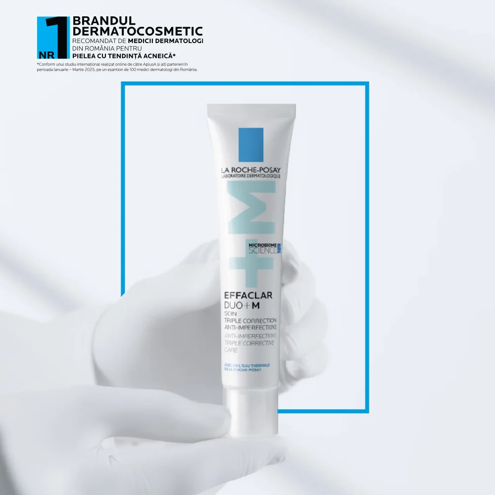 Gel-crema anti-imperfectiuni Effaclar Duo+M, 40ml, La Roche-Posay
