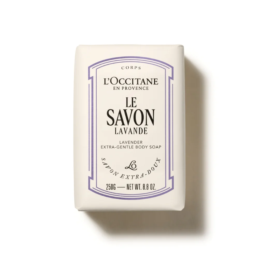 Sapun solid cu extract de Unt de Shea si Lavanda, 250g, L'Occitane