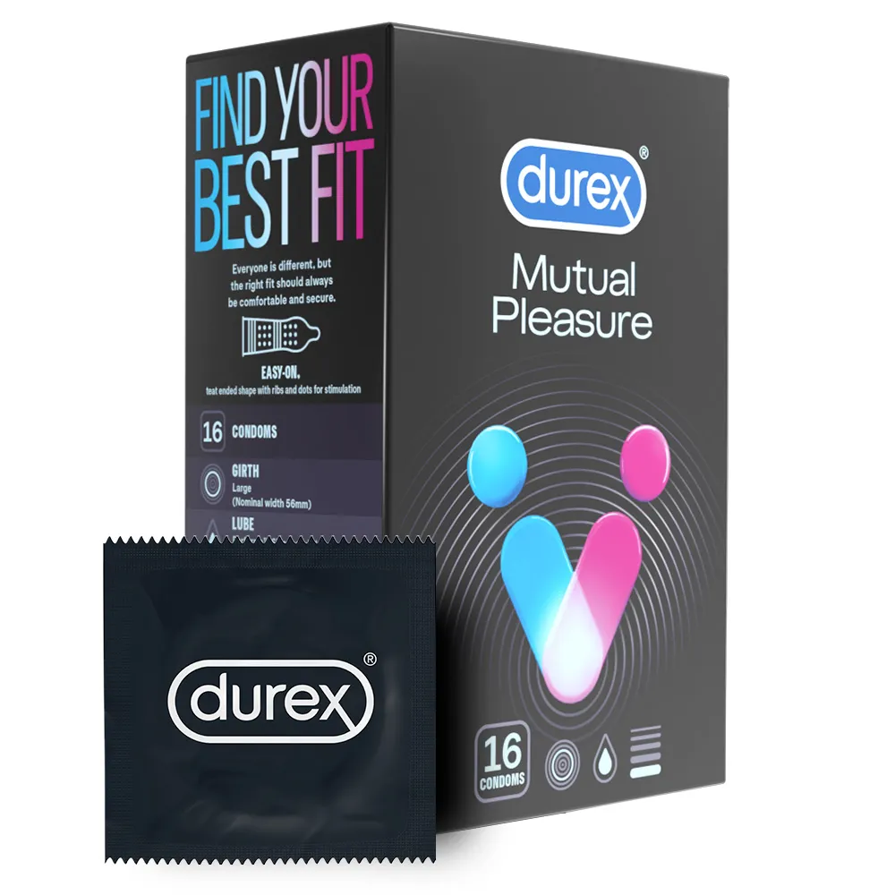 Prezervative Mutual Pleasure, 16 bucati, Durex 