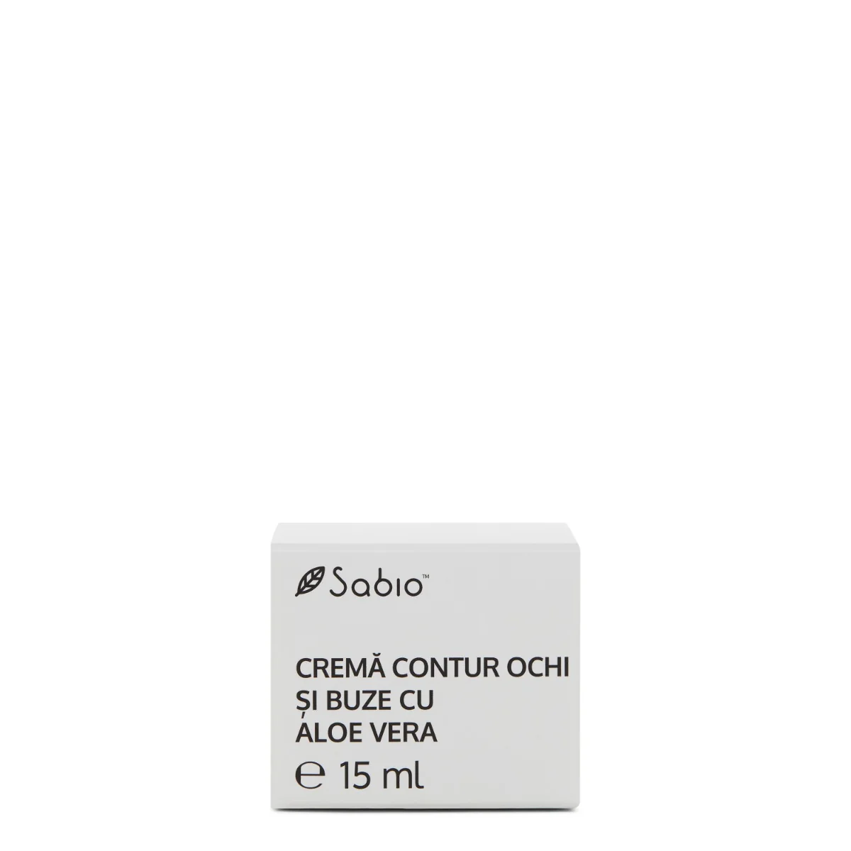 Crema tonifianta pentru zona ochilor si a buzelor, 15ml, Sabio