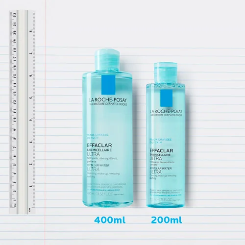 Apa micelara pentru ten gras cu tendinta acneica Ultra, 400ml, La Roche-Posay
