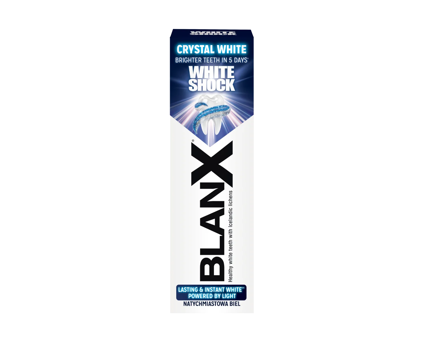 Pasta de dinti White Shock, 75ml, BlanX