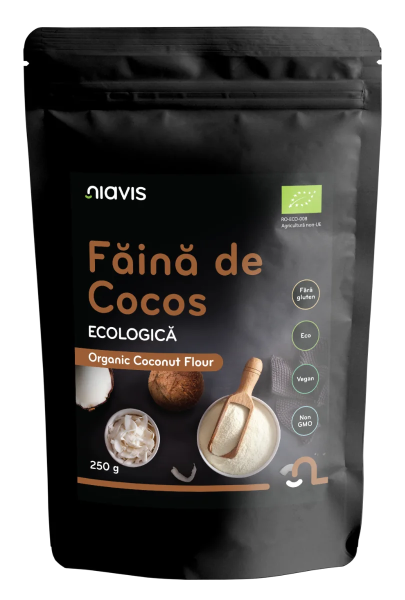 Faina de cocos ecologica, 250g, Niavis