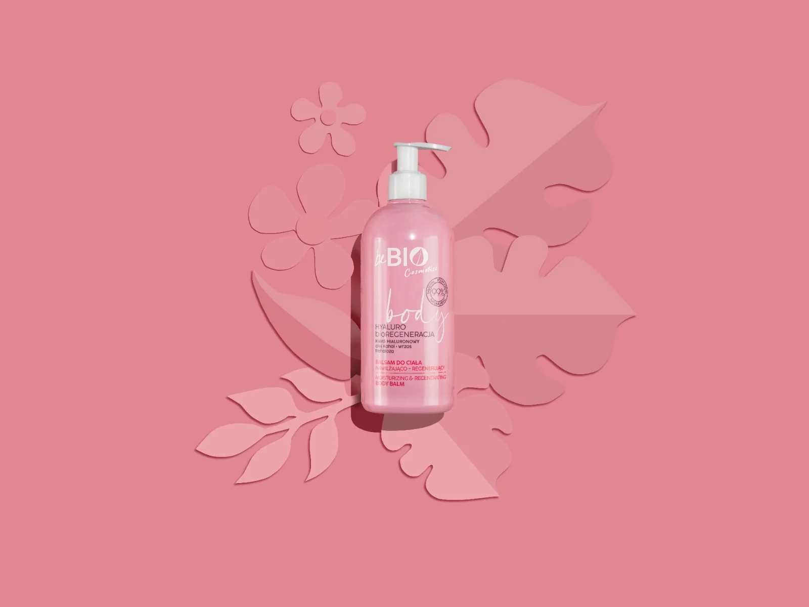 Lotiune de corp regeneranta Hyaluro, 350ml, BeBio
