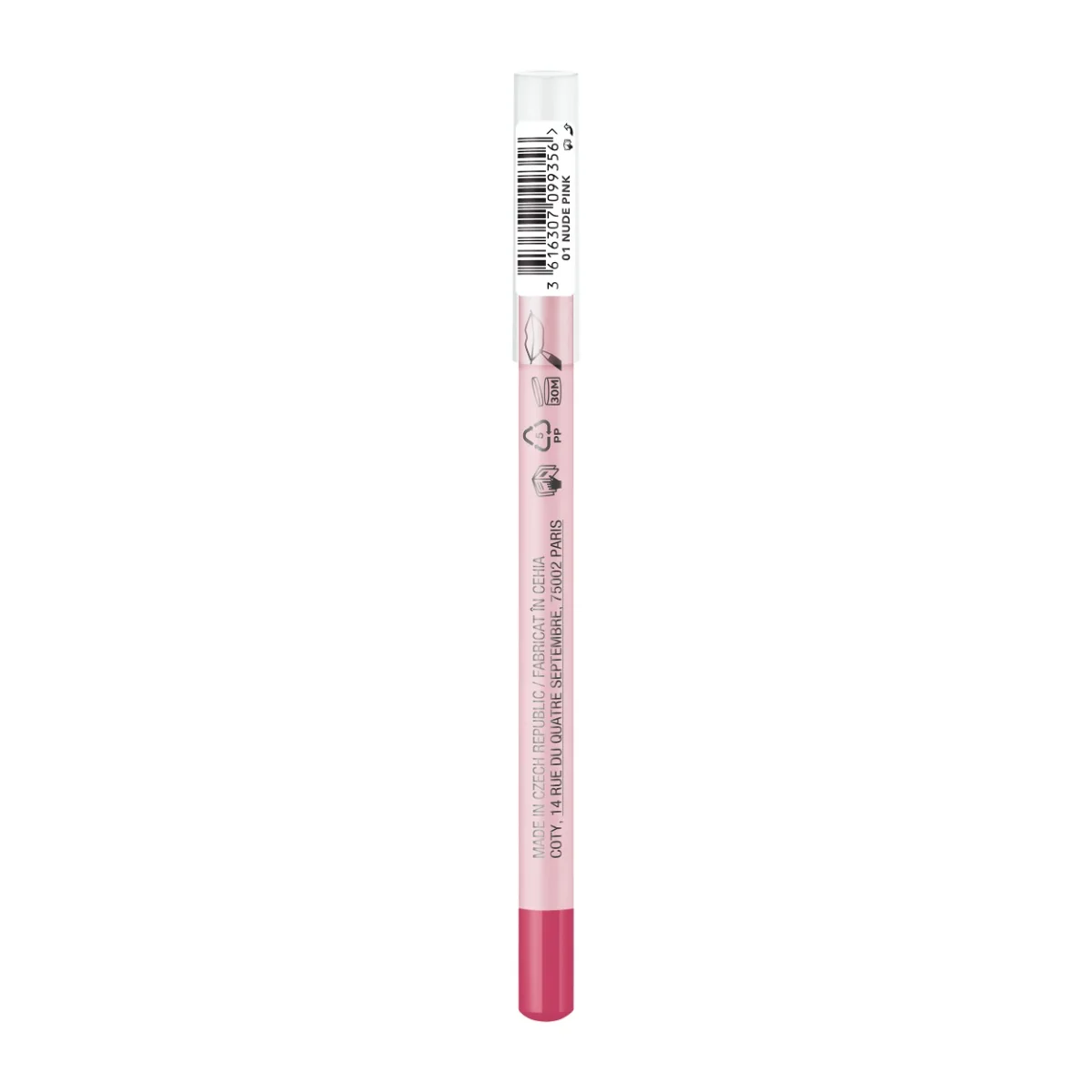 Creion de buze cu serum Naturally Perfect 01 Nude Pink, 1.2g, Miss Sporty