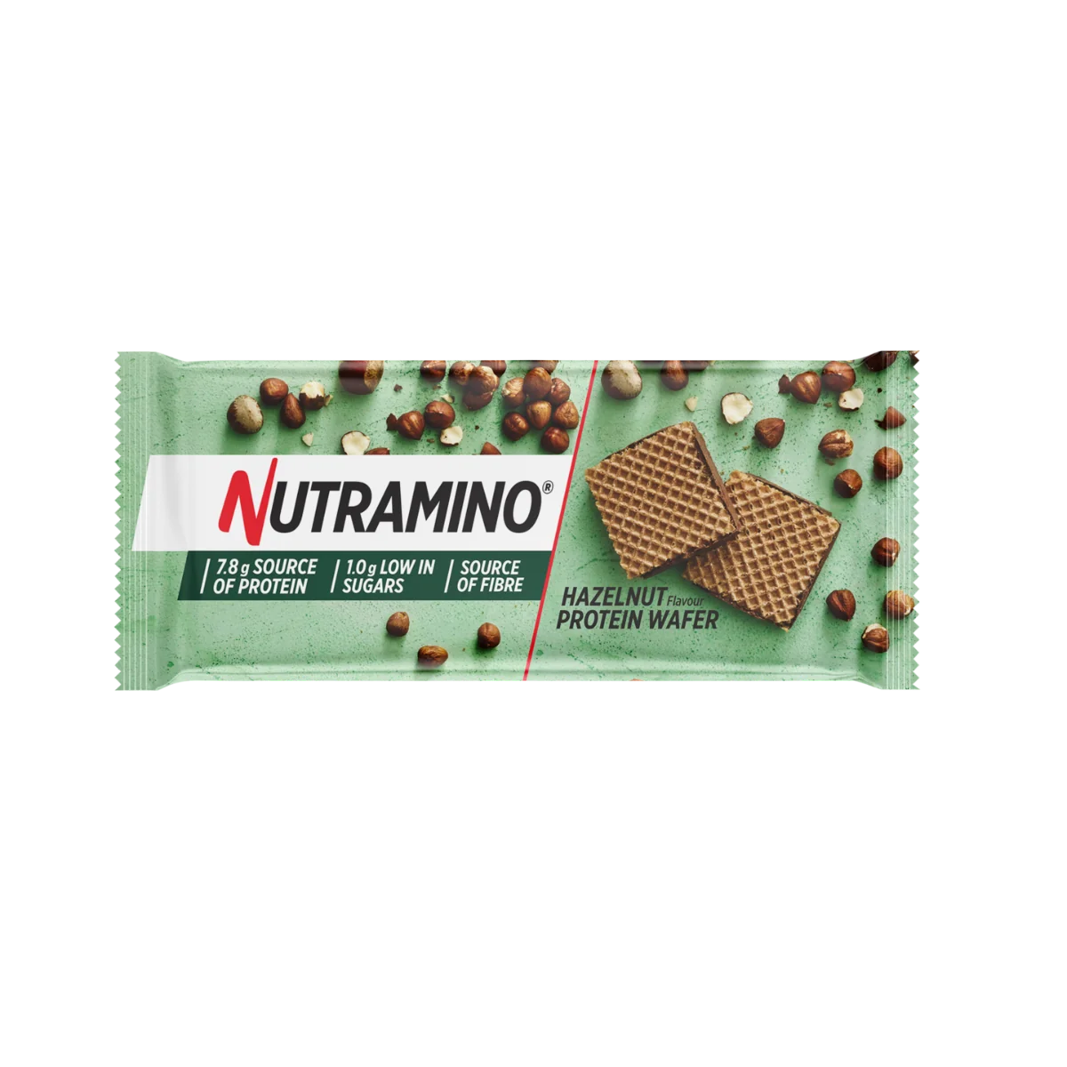 Napolitane proteice Wafer-Hazelnut, 39g, Nutramino