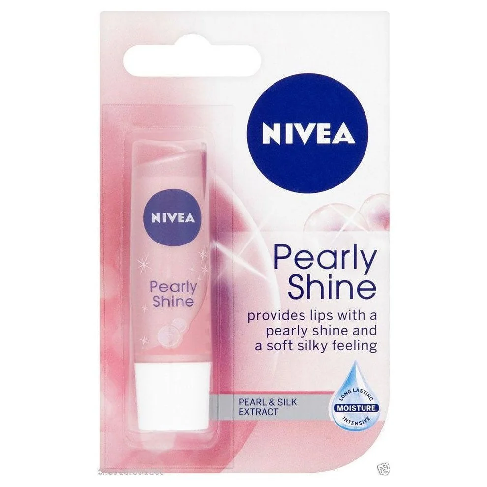 Balsam pentru buze Pearly Shine, 4.8g, Nivea
