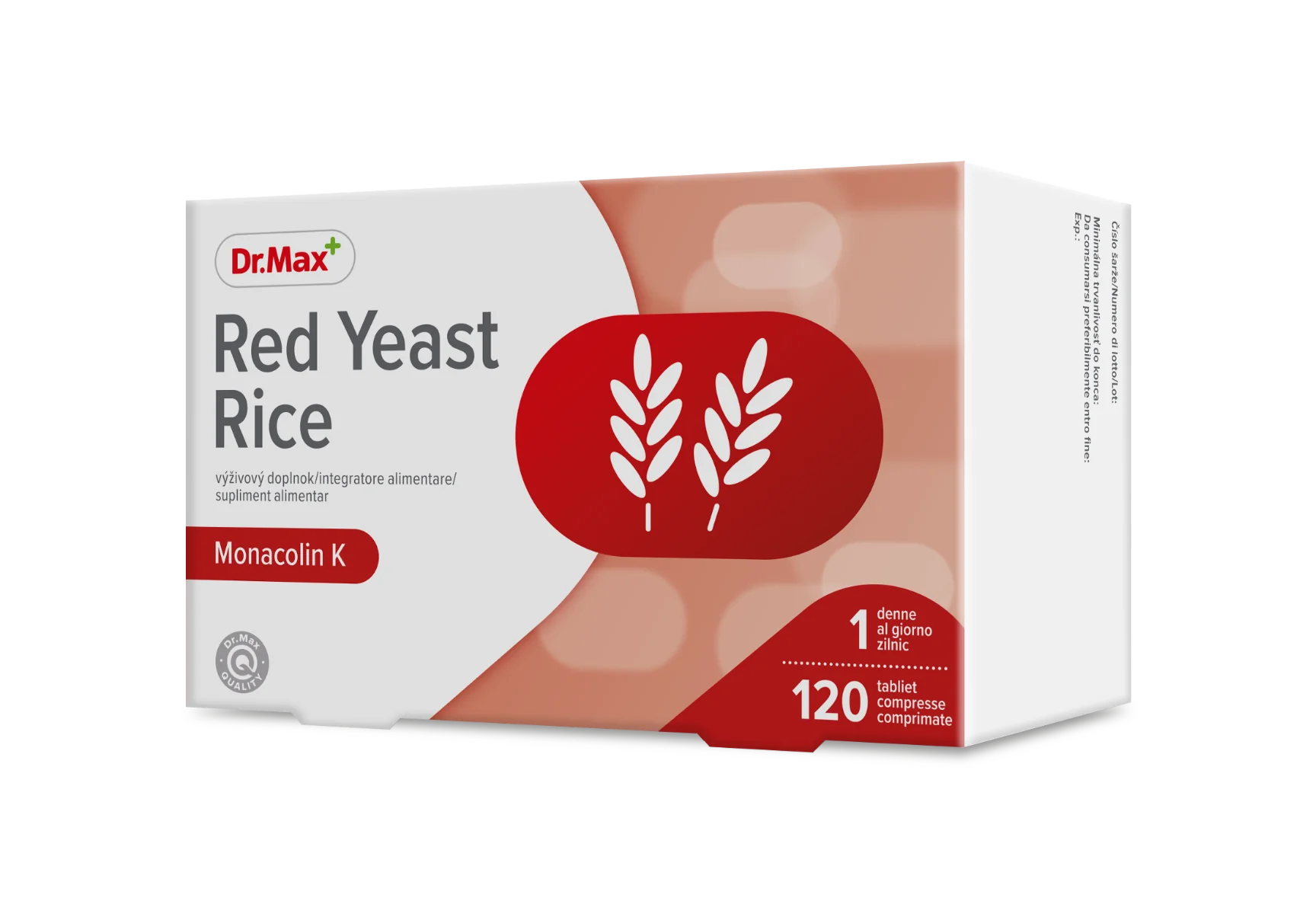 Dr. Max Red Yeast Rice, 120 comprimate filmate