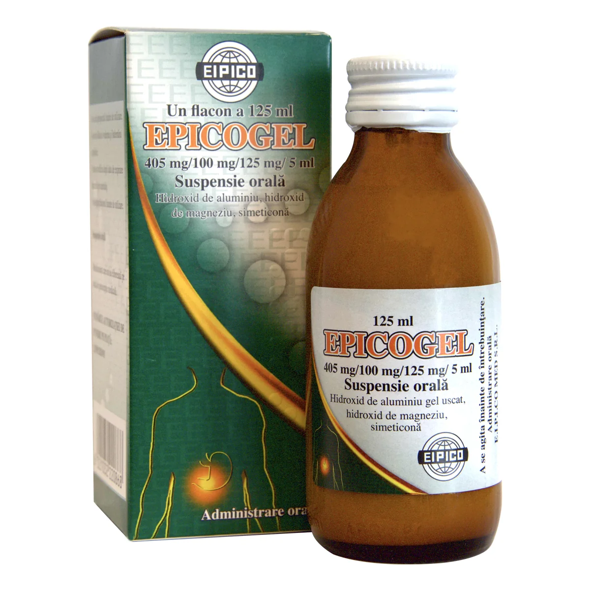 Epicogel suspensie, 125 ml, Eipico