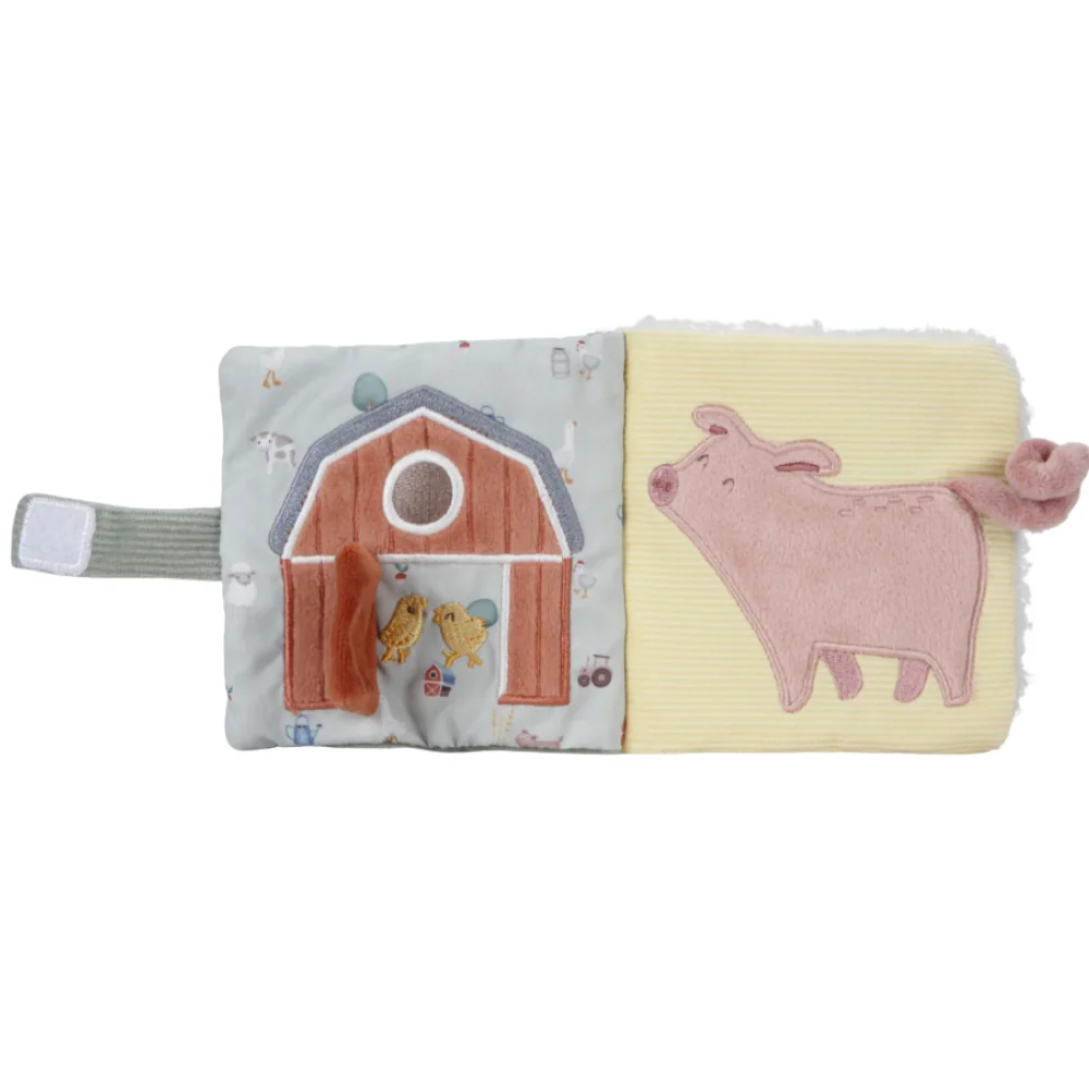 Carticica senzoriala moale Little Farm, 1 bucata, Little Farm