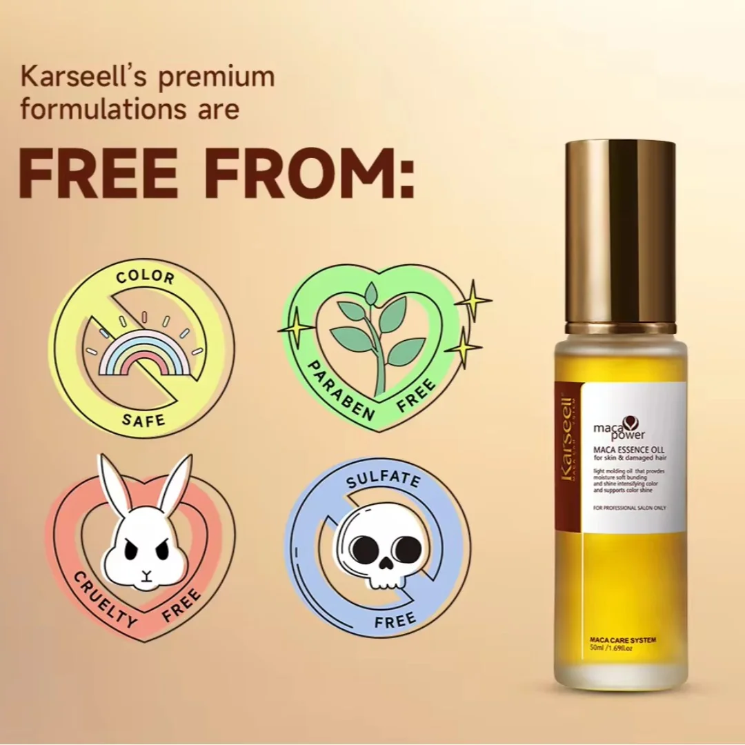 Ulei de par Maca Essence, 50ml, Karseell