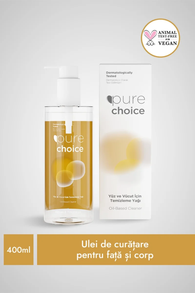 Ulei de curatare pentru fata si corp, 400ml, Pure Choice