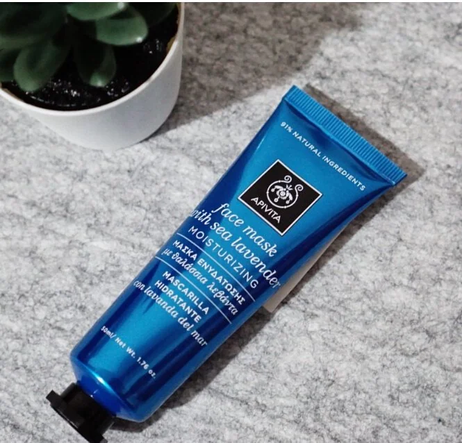 Apivita Masca naturala cu levanda de mare, 50ml