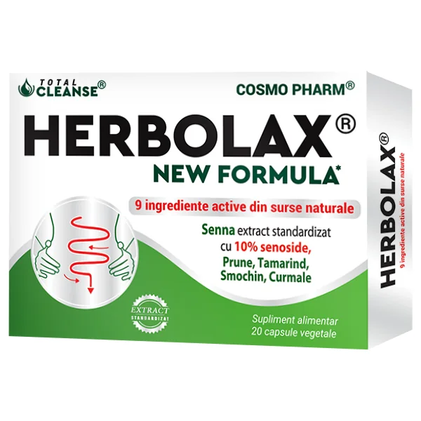 Herbolax New Formula, 20 capsule, Cosmopharm