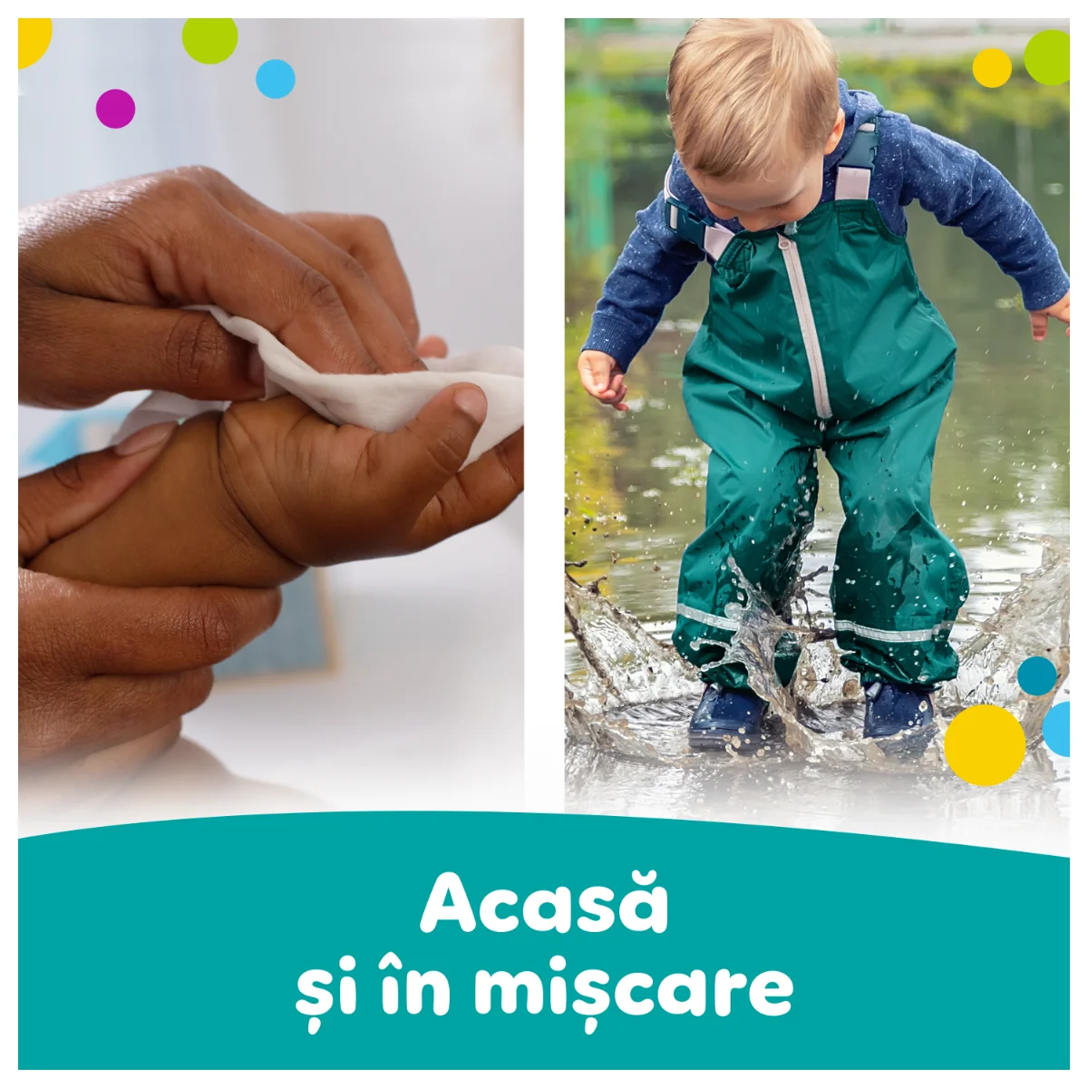 Pachet Servetele umede Fresh Clean, 208 bucati, Pampers