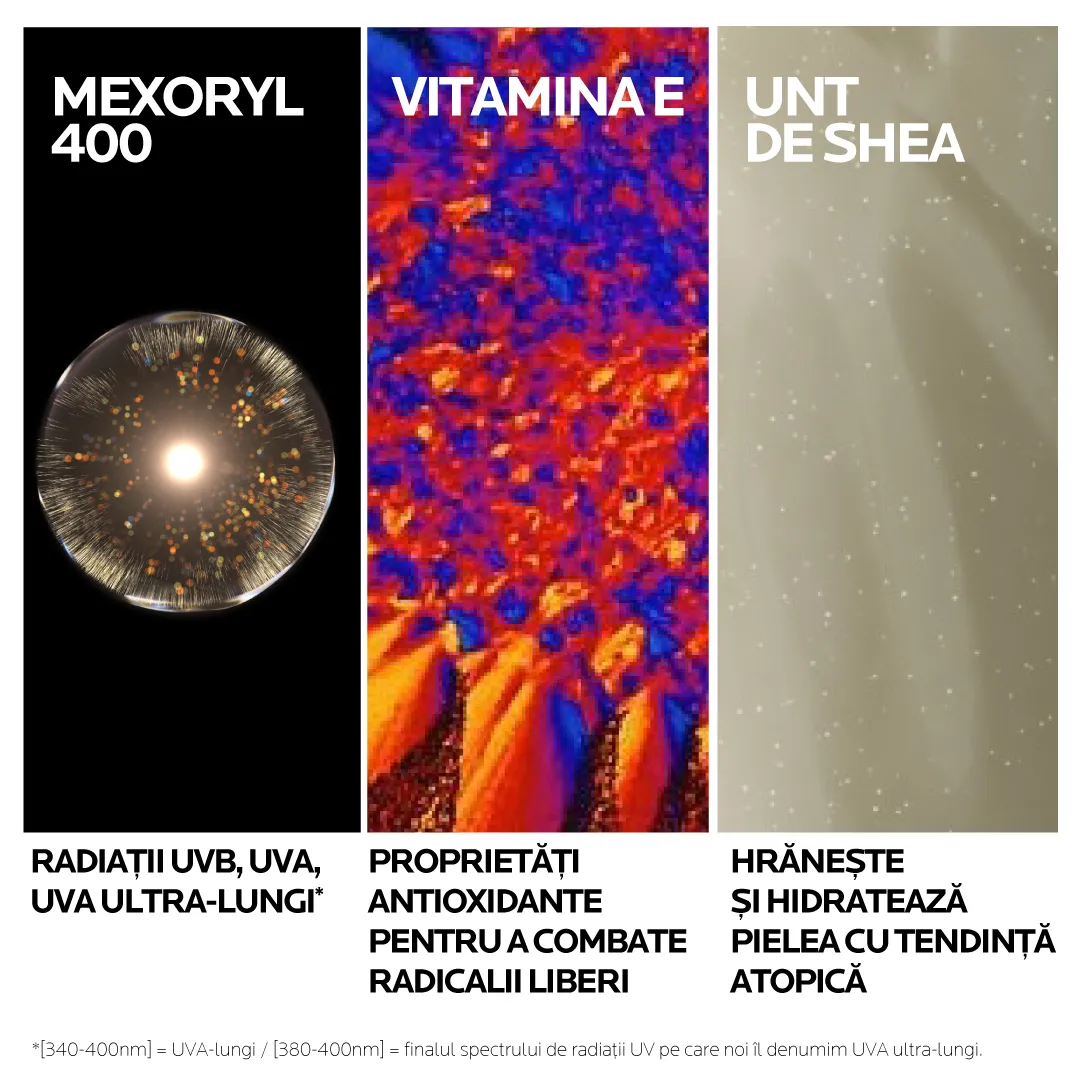 Fluid invizibil cu protectie solara potrivit pentru pielea copiilor SPF50+ Anthelios UVMUNE 400 , 50ml, La Roche-Posay 