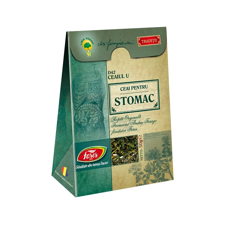 Ceai pentru stomac, 50g, Fares