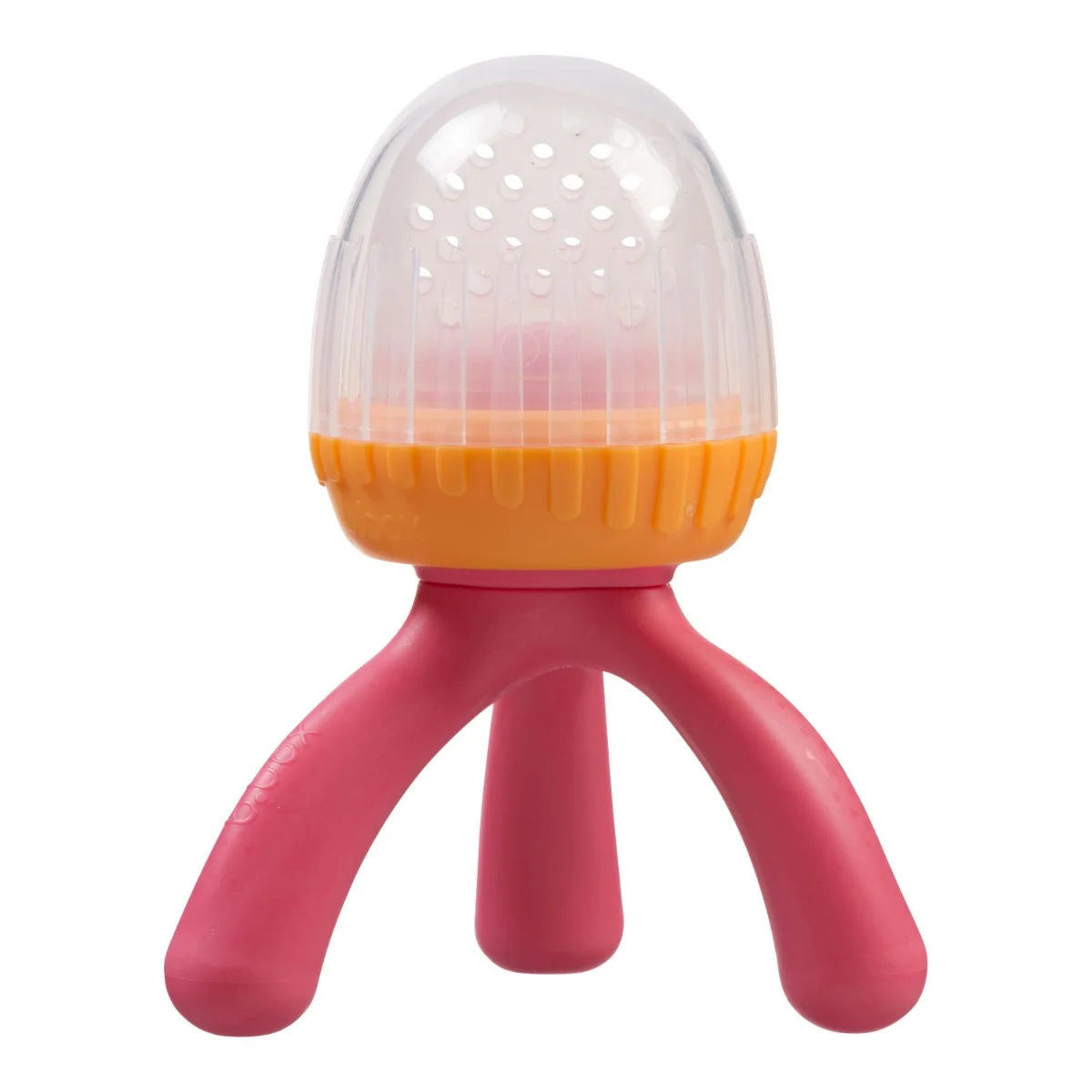 Dispozitiv de hranire din silicon pentru +6 luni Roz, 1 bucata, Bbox