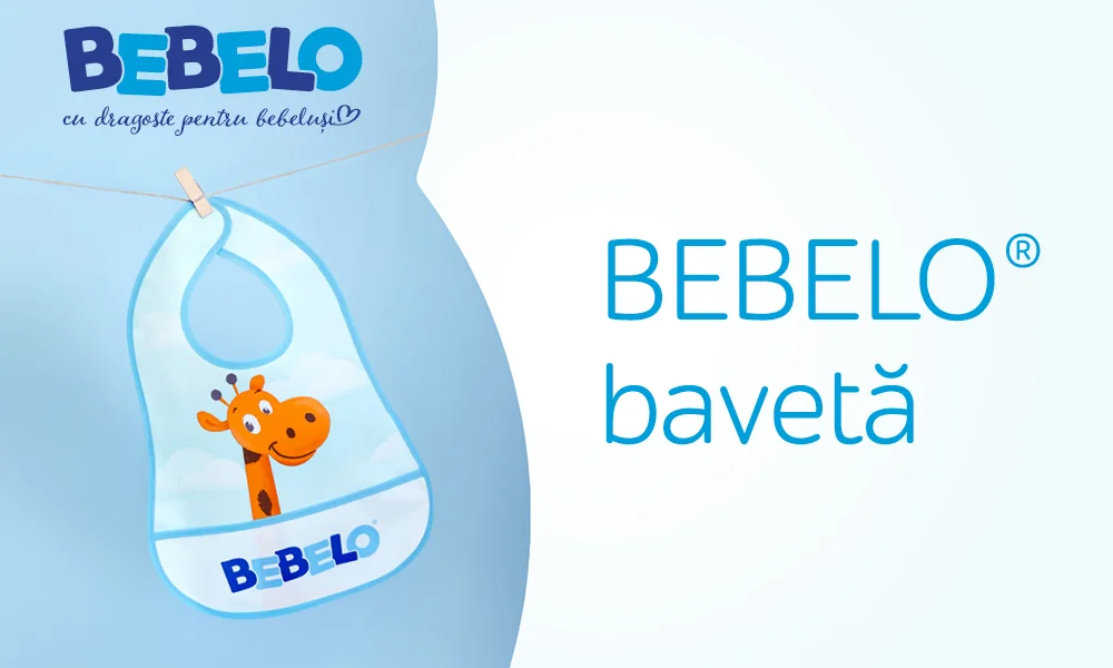 Prezentare Baveta Bebelo Prezentare Baveta Bebelo