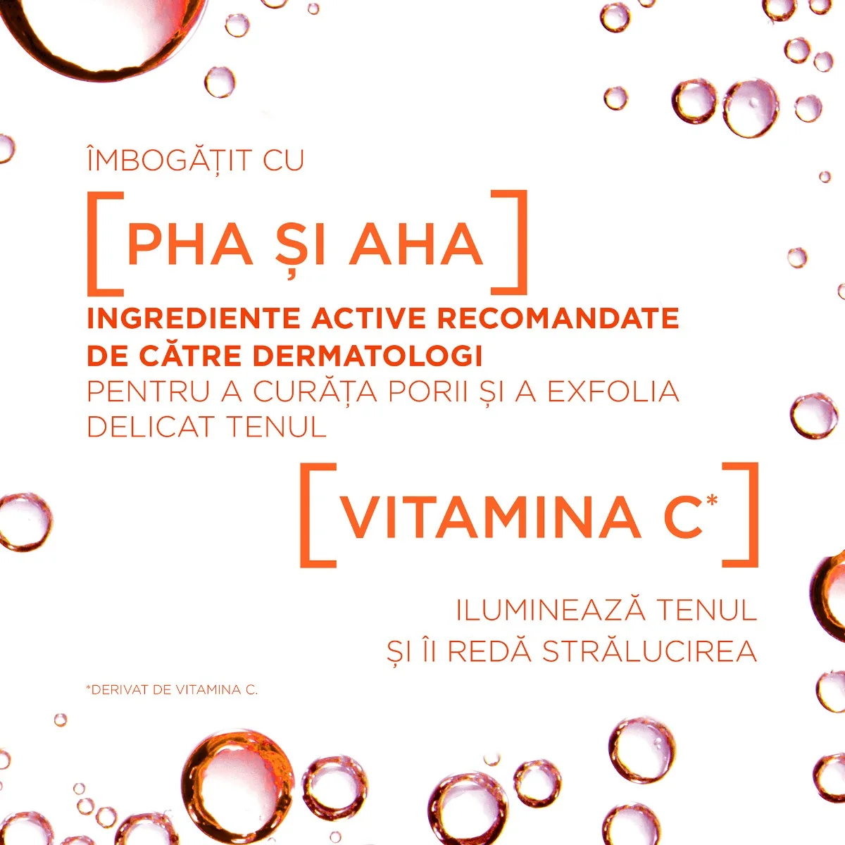 Lotiune tonica exfolianta cu vitamina C Revitalift Laser, 180ml, L'Oreal Paris