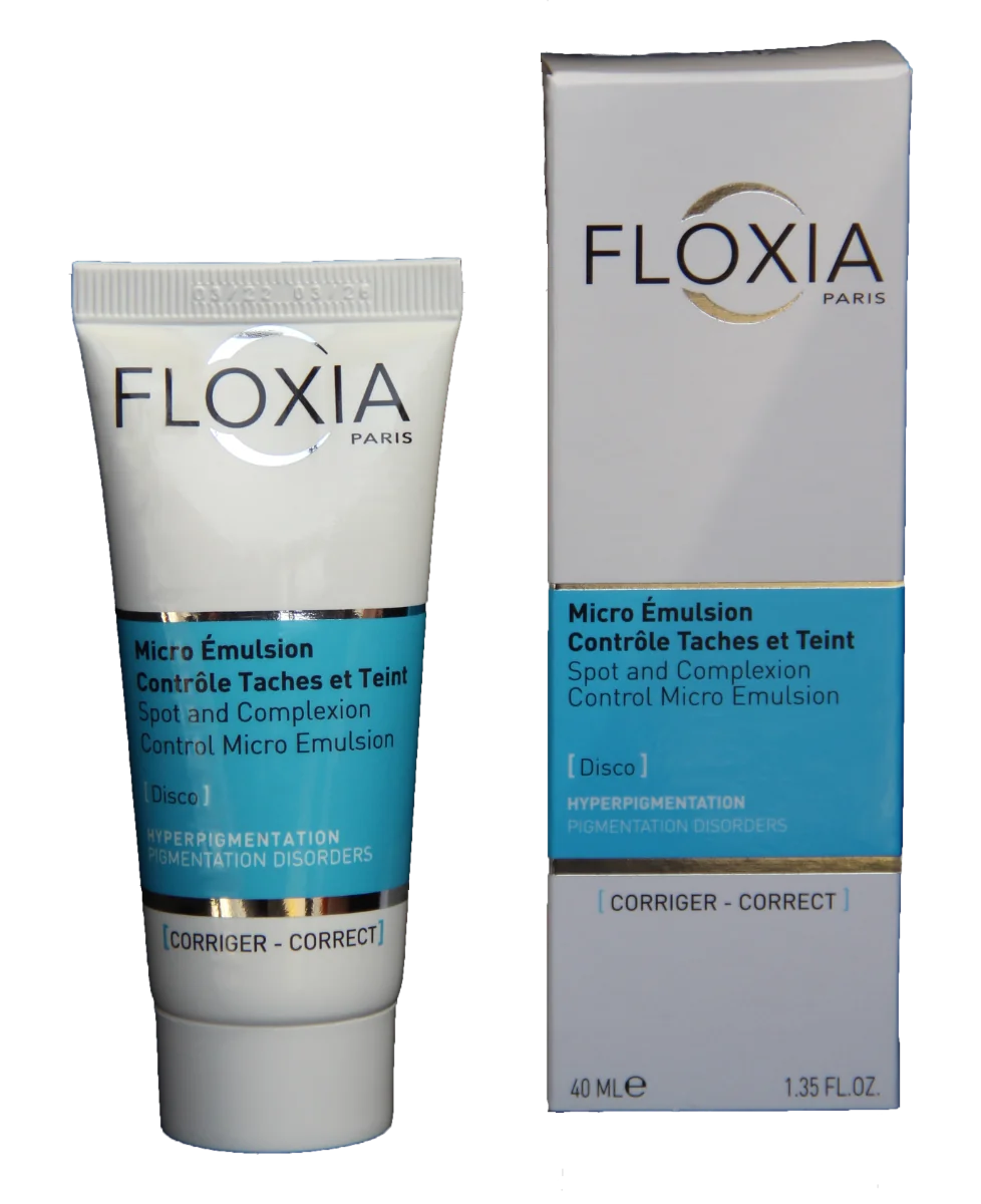 Emulsie pentru controlul petelor si uniformizarea tenului, 40ml, Floxia