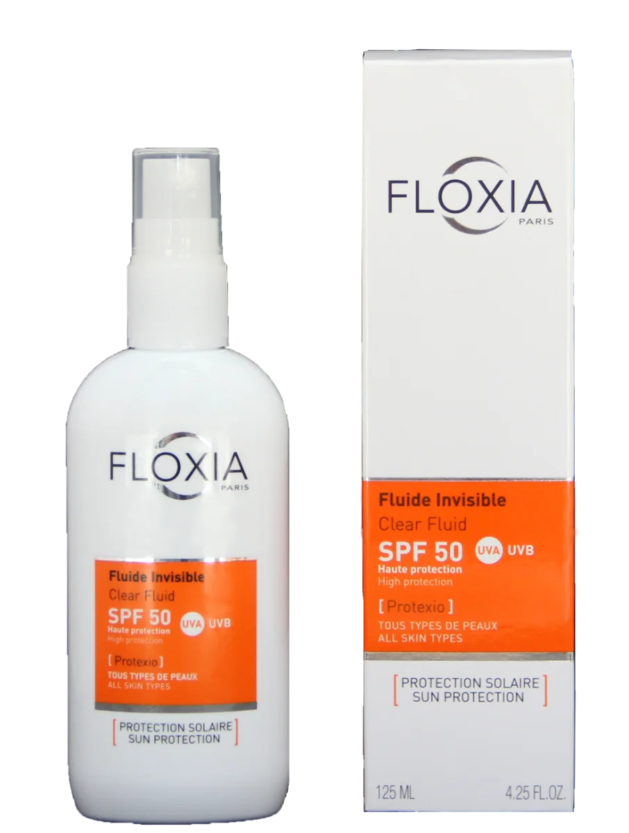Fluid invizibil SPF50, 100ml, Floxia