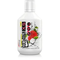 Collagen X5 cu aroma de capsuni, 500g, Genius Nutrition
