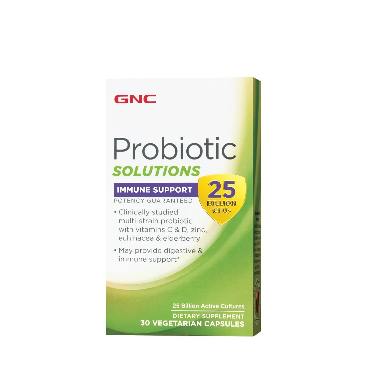 Probiotic suport pentru imunitate 25 miliarde CFU Probiotic Solutions Immune Support, 30 capsule, GNC