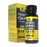 Ashwagandha premium KSM-66, 60 capsule, Boost4Life