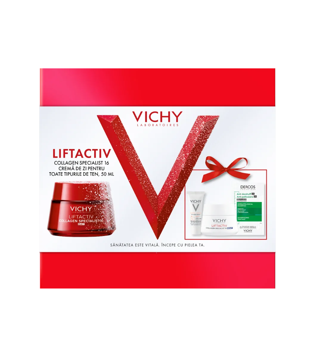 Pachet Liftactiv Collagen 16 de zi, Vichy 