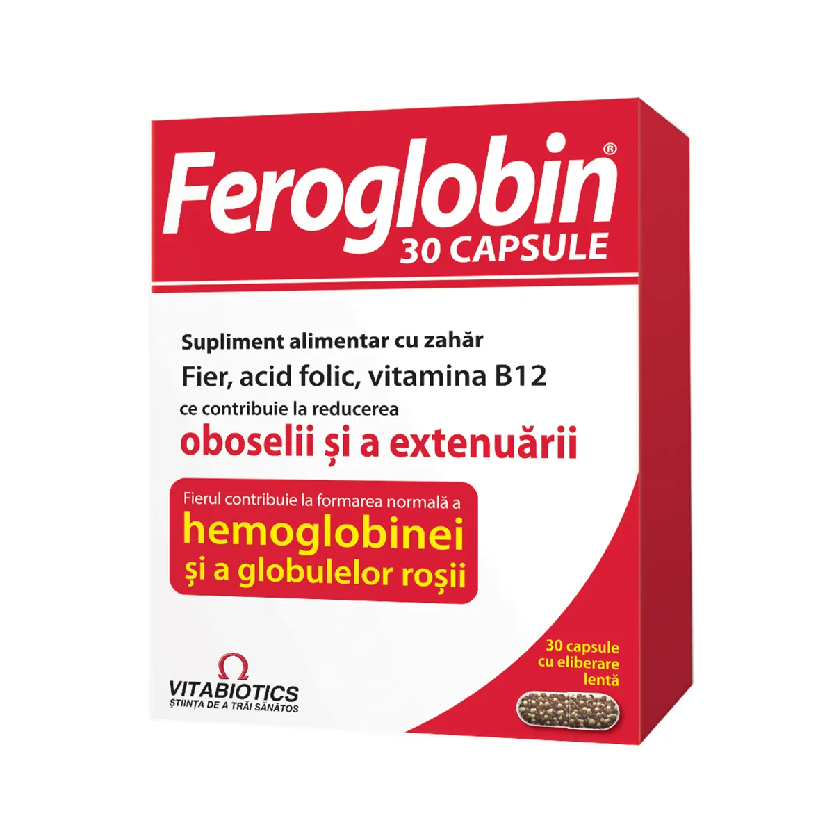 Feroglobin, 30 capsule, Vitabiotics