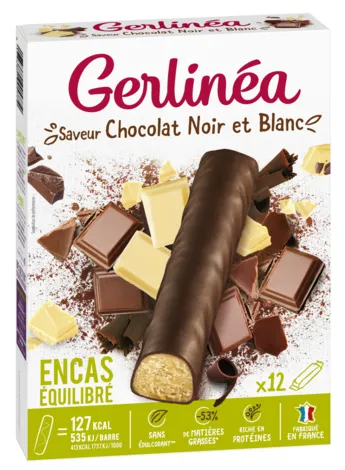 Batoane duo-ciocolata, 372g, Gerlinea