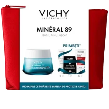 Trusa 2025 Mineral 89 pentru ten uscat, Vichy