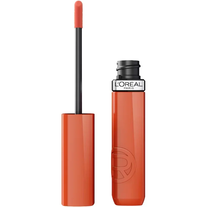 Ruj lichid cu stralucire de lac Infaillible Laque Resistance 601 Worth It, 4.3ml, L'Oreal Paris 