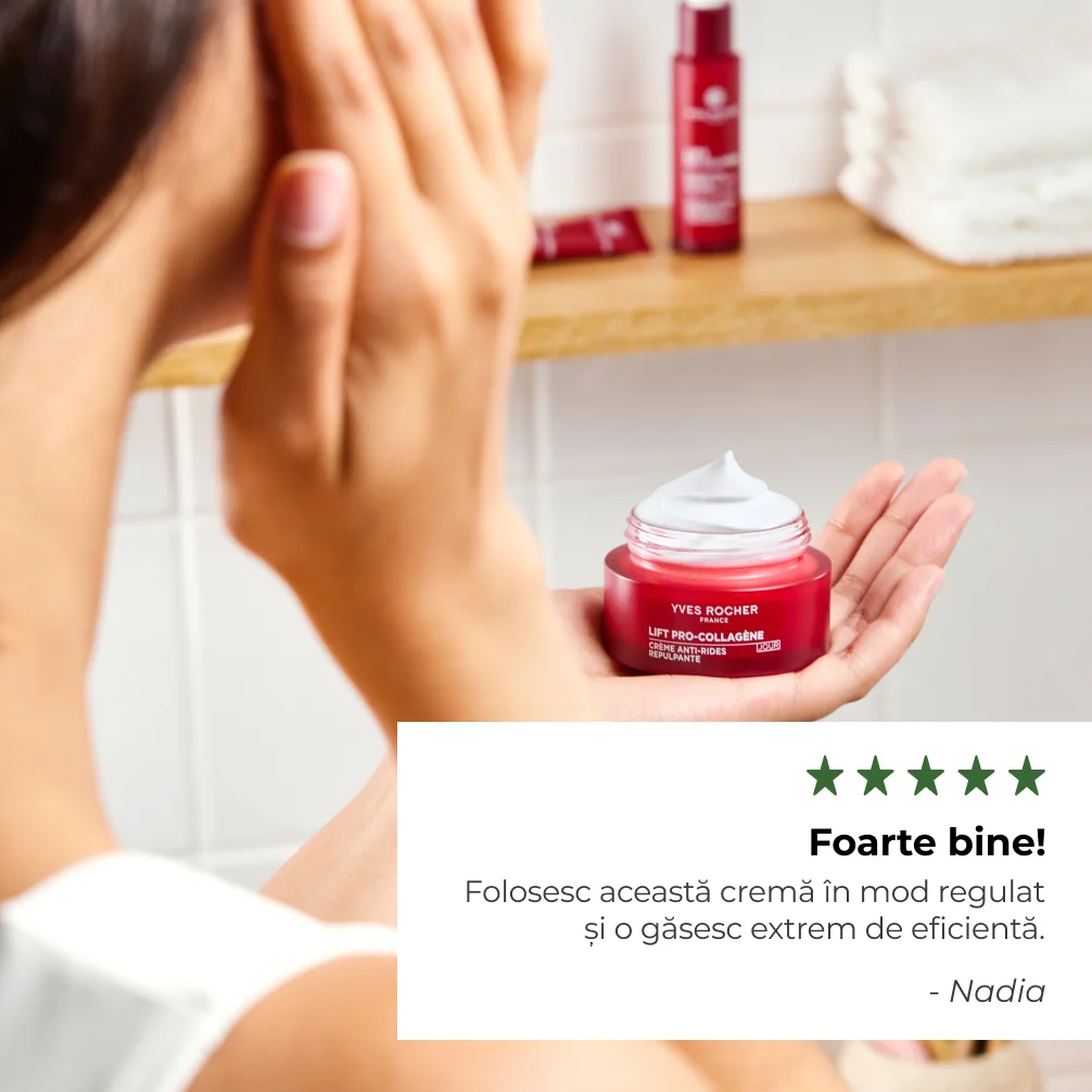Crema de zi antirid cu efect de umplere, 50ml, Yves Rocher